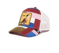 Goorin Bros. Right Side of The Bed Cheery Bird Patchwork Adjustable Trucker Cap