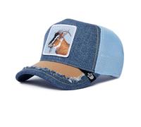Goorin Bros. Silky Roots Collection Chapeau de camionneur unisexe, denim, réglable, taille unique