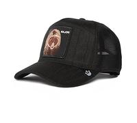 Goorin Bros. The Farm Snug Lyfe Bonnet de camionneur réglable en tricot torsadé, Noir (Ursa Major), taille unique