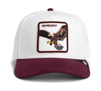 Goorin Bros - Suede Eagle Trucker Cap - unisex - Accessoires - Blanc - Taille: ONE Size