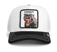 Goorin Bros, unisex, Accessoires, Blanc, Taille: ONE Size Suede Panther Trucker Cap