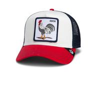 Goorin Bros. Team Rooster Hahn A-Frame Trucker Cap Blanc