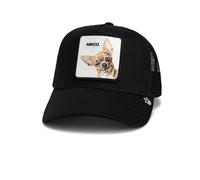 Goorin Bros. The Amigo Chien Noire Casquette de Camionneur Ajustable
