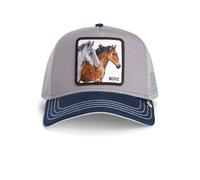Goorin Bros. The Boyz Trucker Cap Original Recipe (Recette) Signe Chevaux Patch