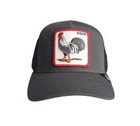 Goorin Bros. The Cock 101-0378-Grey Casquette Chapeau avec visière synthétique gris foncé Taille unique