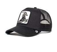 Goorin Bros. The Farm Original Core Unisex Adjustable Snapback Trucker Hat Casquette de Baseball, Noir (Le Talon), Taille Unique Homme
