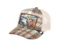 Goorin Bros. The Farm all Over Canvas Adjustable Trucker Hat Casquette de Baseball Unisexe-Adulte, gris, Taille Unique