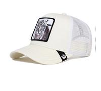 Goorin Bros. The Farm Casquette de Camionneur réglable Unisexe Baseball, Blanc (Tigre Blanc), Taille Unique Mixte