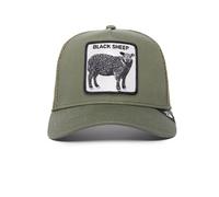 Goorin Bros. The Farm Casquette de camionneur réglable unisexe en maille, Olive, texte « Black Sheep », taille unique, taille unique