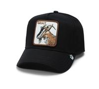 Goorin Bros. The Farm Casquette de camionneur réglable unisexe, languette à pression, Noir (G.O.A.T.), taille unique, taille unique