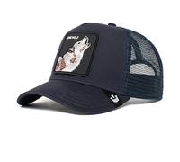 Goorin Bros. The Farm Casquette de Camionneur réglable Unisexe, Trucker-Lone-Wolf-Navy-#27193, Taille Unique