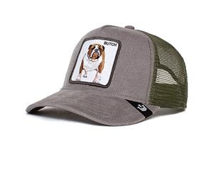 Goorin Bros. The Farm Casquette de Camionneur réglable Unisexe Wulbul en Velours côtelé, Blanc, Taille Unique, Taille Unique