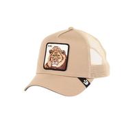 Goorin Bros. The Farm Casquette originale unisexe de camionneur réglable unisexe, languette de fermeture à pression, kaki, motif lion (The King Lion), taille unique, taille unique