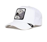 Goorin Bros. The Farm Premium Platinum Series Casquette de camionneur unisexe, blanc (Platinum Word), taille unique, Taille unique