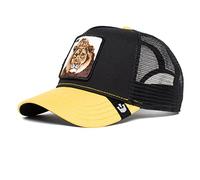 Goorin Bros. The Farm Seasonal Casquette style camionneur unisexe, motif lion (The King Lion), jaune, Taille unique
