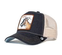 Goorin Bros. The Farm Kappe aus Netzstoff für Damen und Herren Casquette de Baseball, Trucker-Goat-Charcoal-#27773, Taille Unique Hommes