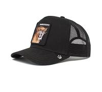 Goorin Bros. The Sabertooth Tiger Black A-Frame Adjustable Trucker Cap - One-Size