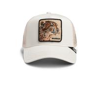 Goorin Bros. The Warrior Cheetah Trucker Cap Core Sport Signe Lionne Patch Mesh