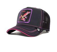 Goorin Brothers The Farm Core Casquette de Camionneur Unisexe réglable en Maille, Noir (Triiipppy), Taille Unique