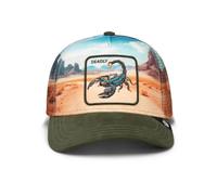 Goorin Bros. Casquette Deadly Scorpion Trucker baseball en mesh Snapback Visière Olive Taille Unique