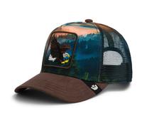 Goorin Bros. Casquette Trucker The Freedom Eagle Mesh Snapback Taille unique Marron