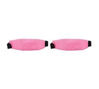 Goorvoucs 2x Bande de Fixation Enfant Support Etoile Imprimer Dormir Ceinture Siege Voiture Sommeil Sieste Titulaire Ceinture Poussette Siege de Securite Porte-Ceinture Rose
