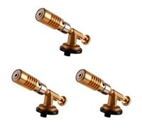 Goorvoucs 3X BrûLeur à Gaz de Soudage à Gaz Portable Chalumeau Cuivre Haute TempéRature Laiton Mapp à Gaz Brasage Soudure