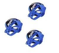 Goorvoucs 3X Harnais et Laisse pour Oiseaux, Laisse pour Harnais Réglable pour Perroquet -Dressage pour Animaux de Compagnie Anti-Morsures Harnais et Laisse de Vol en Plein Air (XS)