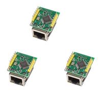 Goorvoucs 3X Le Module Réseau Ethernet W5500 Interface SPI Protocole Ethernet/IP Compatible WIZ820Io