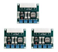 Goorvoucs 3X -M28 Ordinateur de Bureau Alimentation Carte de Transfert ATX Adaptateur d'alimentation Module de Test d'alimentation Module de Sortie de Circuit d'alimentation