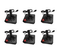 Goorvoucs 6X Manette de pour 2600 Rocker avec Levier à 4 Directions et Bouton D'Action Simple Manette RéTro