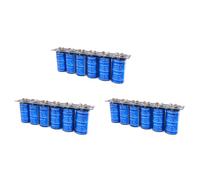 Goorvoucs Lot de 3 condensateurs 2,7 V500F / 1 jeu de super-condensateurs, condensateur de voiture avec carte de protection