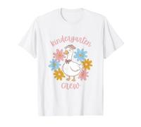 Goose Back to School Kindergarten Crew T-Shirt Graphique avec Valeur, Homme, Blanc, XL