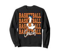 Goose Basketball Coach Cow Coquete Heart Game Sweatshirt
