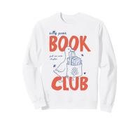 Goose Book Club Reader Book Lover Silly Bookworm Bookish Sweatshirt