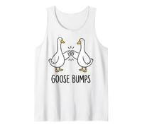 Goose Bumps Funny Silly Goose Meme Débardeur