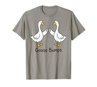 Goose Bumps Funny Silly Goose Meme T-Shirt