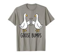 Goose Bumps Funny Silly Goose Meme T-Shirt