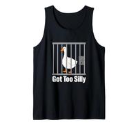Goose Got Too Silly Locked Funny Meme Lover Débardeur