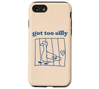 Goose Got Too Silly Prison Animal de Prison drôle pour Enfants, Hommes et Femmes Coque pour iPhone SE (2020) / 7/8