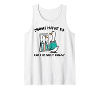 Goose Have Call in Silly Today, Animal drôle pour Hommes et Femmes Débardeur