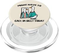 Goose Have Call in Silly Today, Animal drôle pour Hommes et Femmes PopSockets PopGrip pour MagSafe