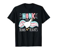 Goose Honk pour les droits des personnes trans et LGBT Pride T-Shirt