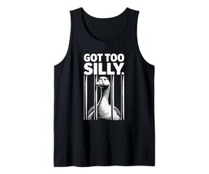 Goose Jailbird Meme Got Too Silly Jeu de Mots drôle Débardeur