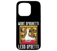 Goose More Spaghetti Less Upsetti Animal Amusant pour Hommes, Femmes, Enfants Coque pour iPhone 15 Pro