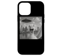 Goose Selfie With Alien UFO Shirt Funny Cat UFO Austin Coque pour iPhone 12 mini