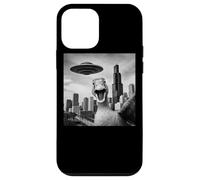 Goose Selfie With Alien UFO Shirt Funny Cat UFO Chicago Coque pour iPhone 12 mini