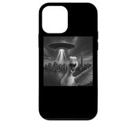 Goose Selfie With Alien UFO Shirt Funny Cat UFO Invasion Coque pour iPhone 12 mini