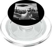 Goose Selfie With Alien UFO Shirt Goose UFO Las Vegas PopSockets PopGrip pour MagSafe