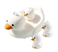 Goose Toy for Bathtub 4 Pieces Floating Soft Goose Water